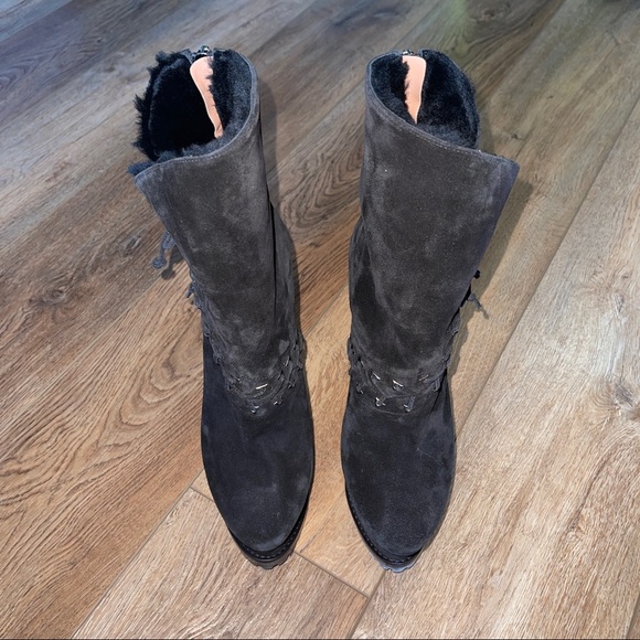 ALAÏA Black Platform Boots Size EU 41 / US 11 - Picture 4 of 14